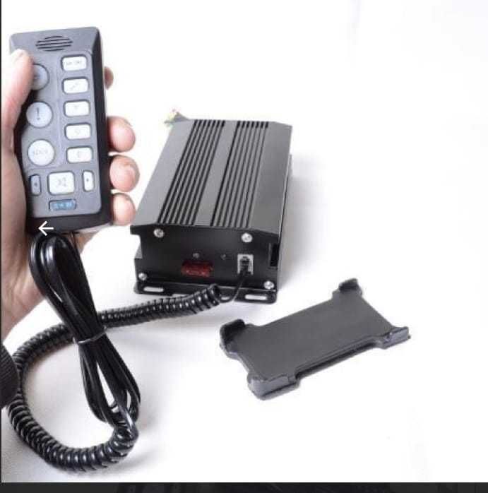 Sirena politie auto Americana 200W 9 Tonuri /Portavoce