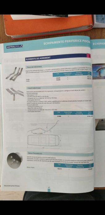 Scaun inox , pat inox , hidromasaj , jacuzi , jacuzzi