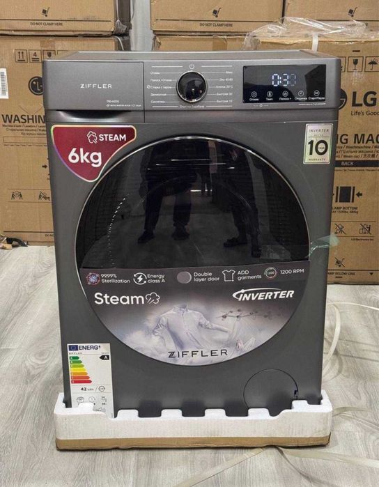 Стиральная Машина Ziffler 40% скитка доставка бесплатно