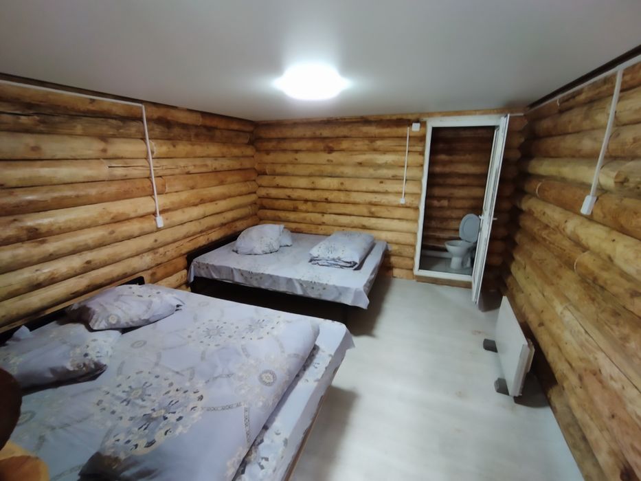 Домики с удобствами