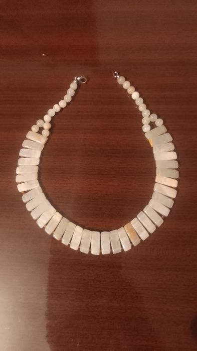 Шикарное колье из камня оникс