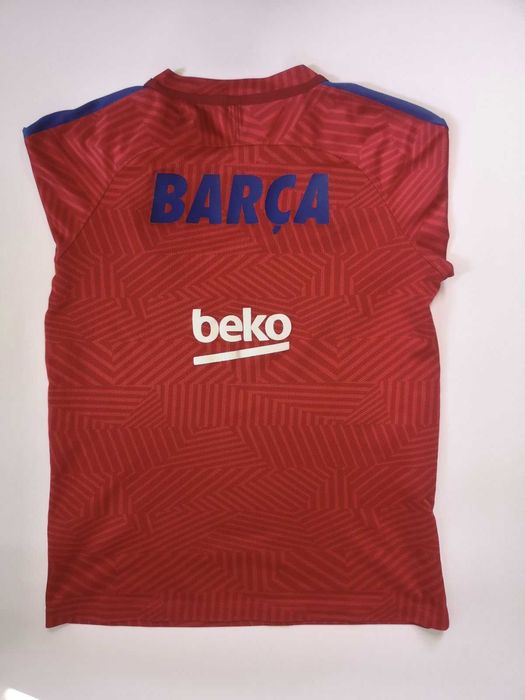 Футболна тениска Nike Barcelona 16/17 Training Kit – размер 13–15 г.