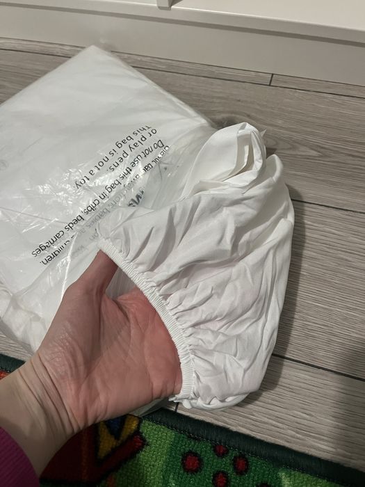 Cearceaf impermeabil nou 120/200