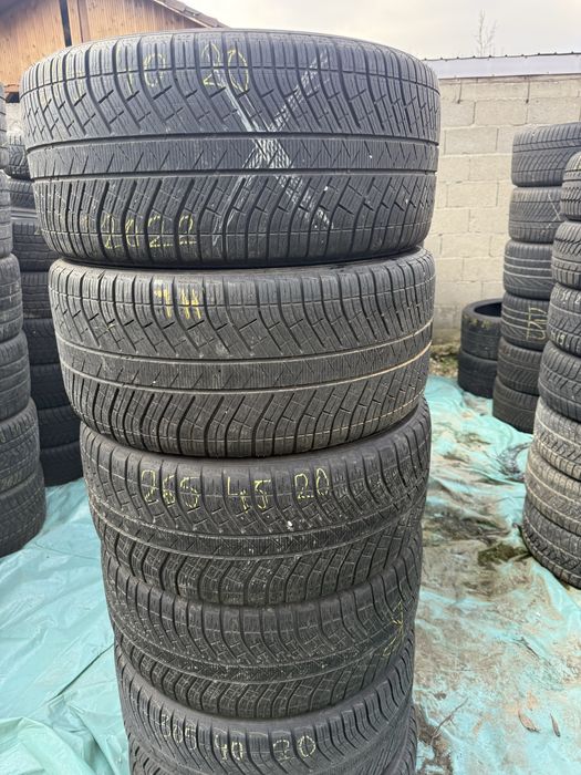 265/45/20-295/40/20” Michelin Pilot dot 2022.anv M+S Iarnă.Impecabile.