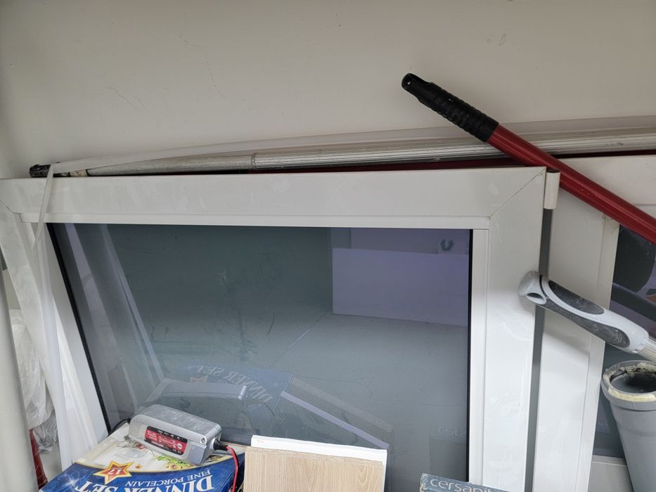 окна  алюминиевые б/у от застройщика