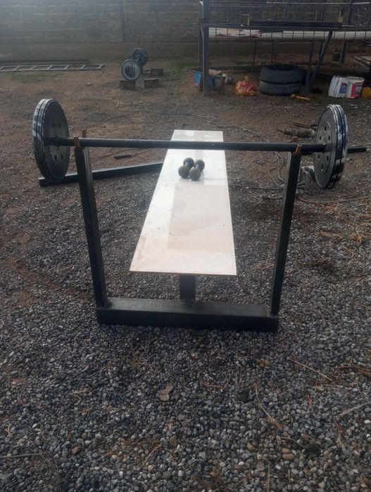 Продам штанга 40-45 кг.