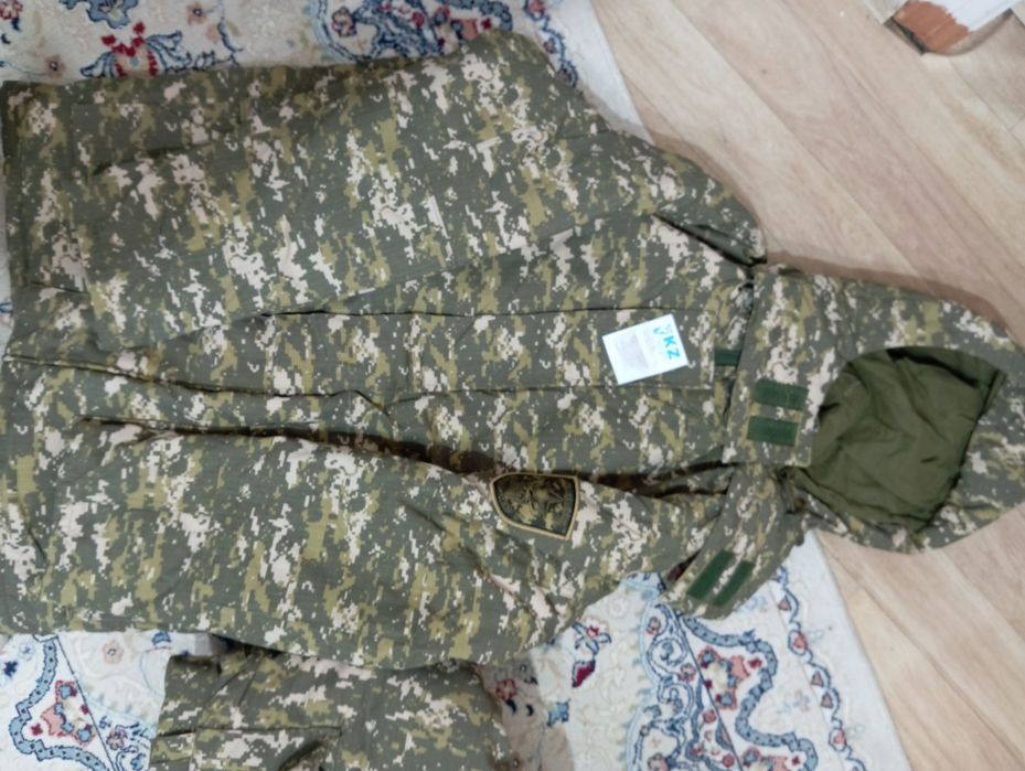 Бушлат и ватные штаны