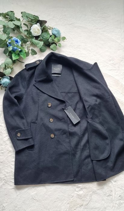 Palton dama Massimo Dutti amestec lana masura S