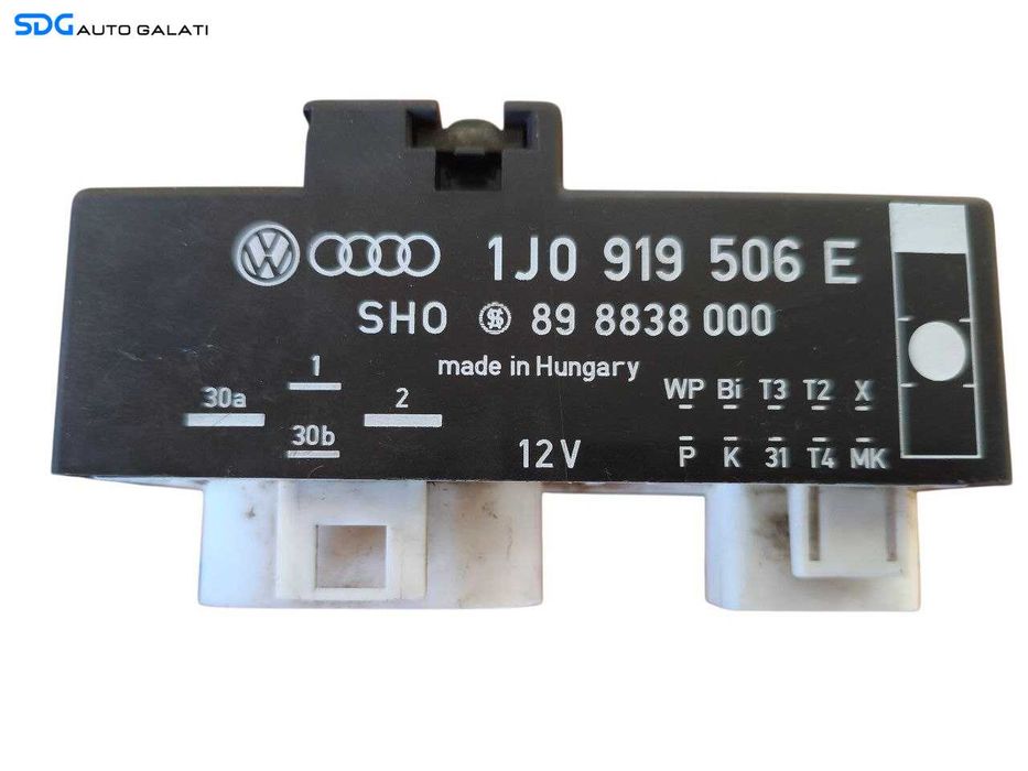 Releu Modul Calculator Termocupla Ventilator Electroventilator Skoda Octavia 1 1998 - 2011 Cod 1J0919506E [LR1824]