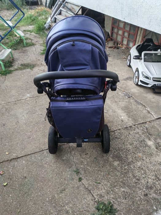 Бебешка количка 3 в 1 Tutek Grander VX Eco - цвят Metalic Blue