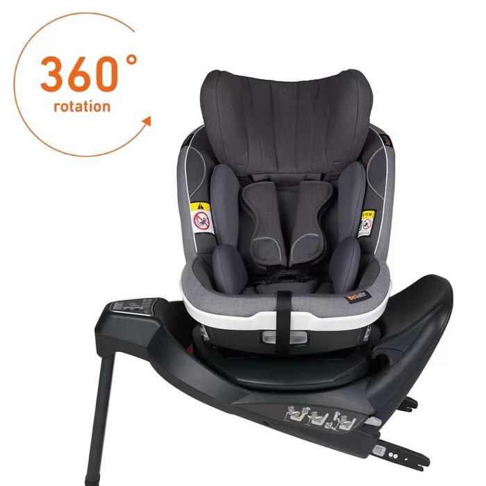 BeSafe столче за кола iZi Turn i-Size Metalic Melange