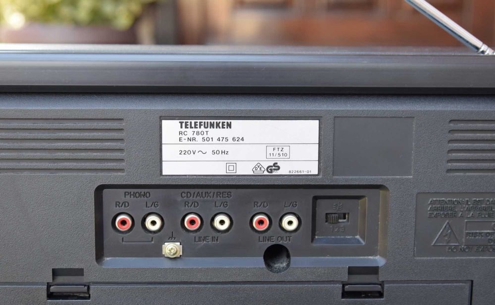 Radio boombox Telefunken RC 780 T, recorder, deck player
