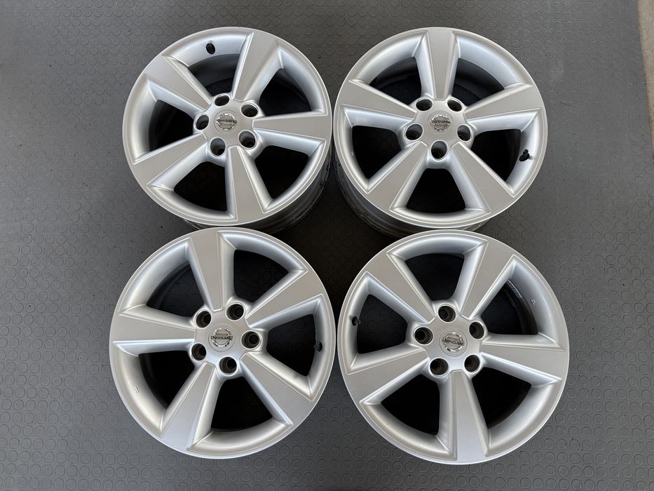 4бр. КАТО НОВИ 17” Джанти 5х114,3 за -NISSAN/японски- 6,5Jx17, ET40