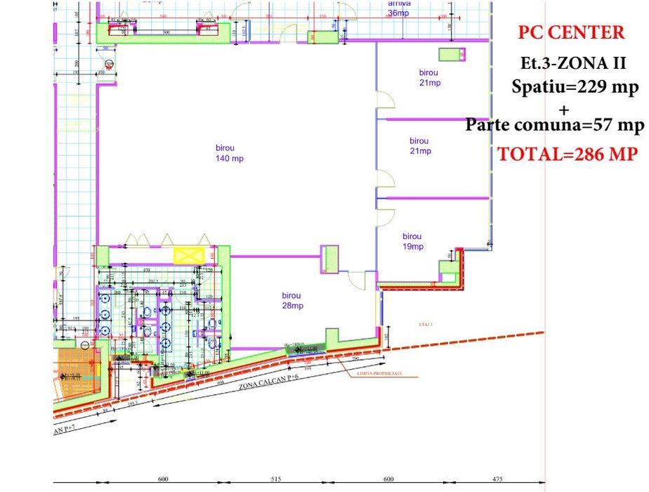 Spatiu Birouri Pc Center-Et.3 | Baneasa| Herastrau | Damaroaia