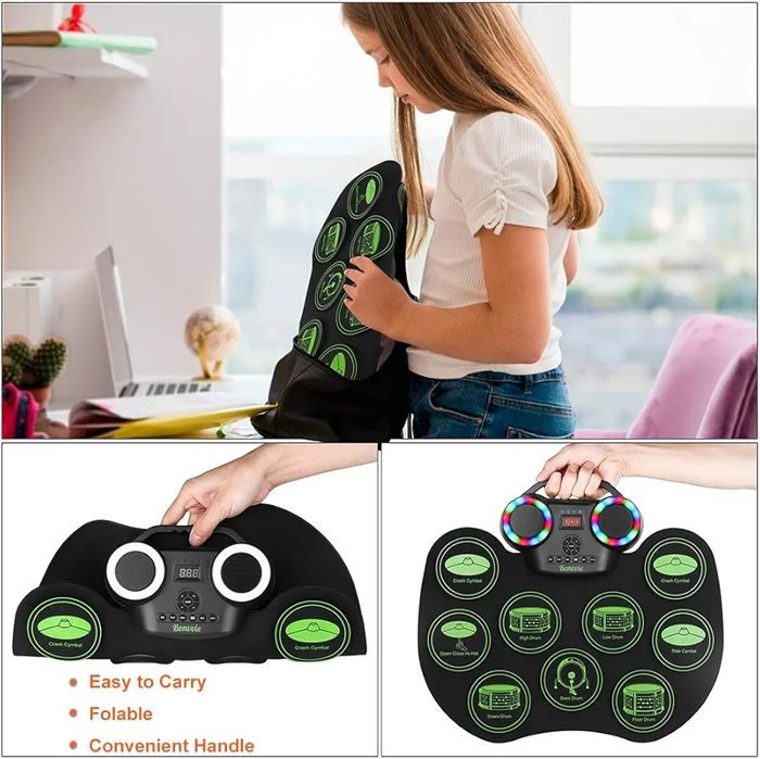 Bonnvie електронен кит с барабани за деца