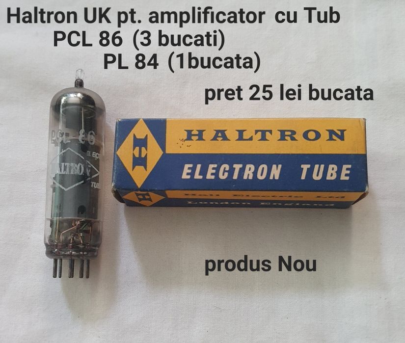 Haltron amplificator cu tub