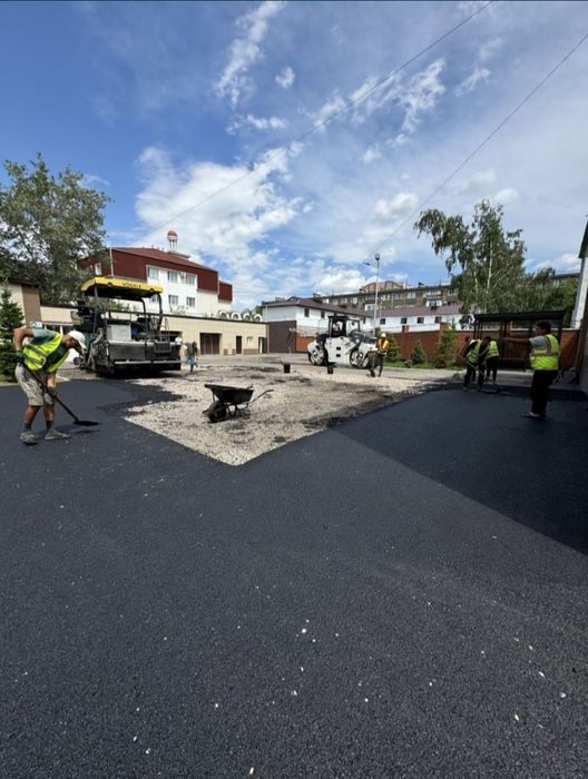 Асфальт укладка асфальта