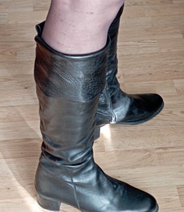 Дамски чизми от естествена кожа №40