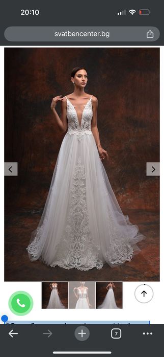 Булчинска рокля Денио Hadassa