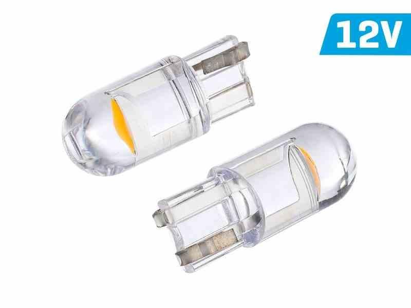 Kрушки led t10 оранжеви w5w 12xsmd 2835 12v flyseen fls6000 yellow ...