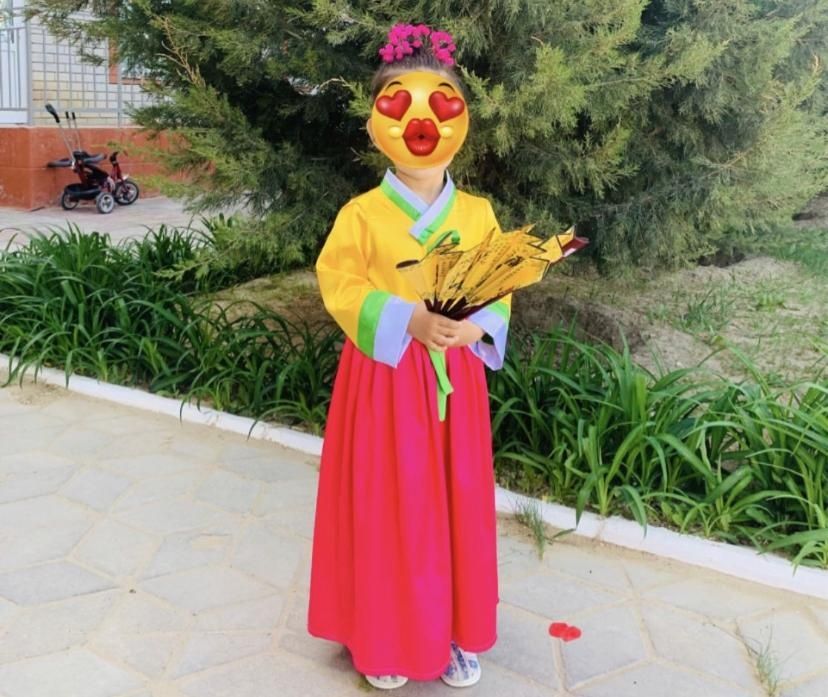 На прокат Корейский нац.костюм для девочек