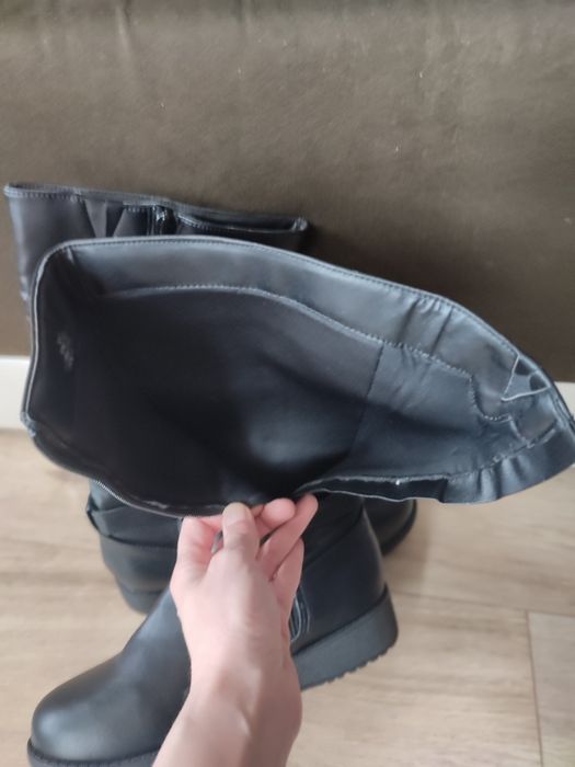 Дамски ботуши кожени