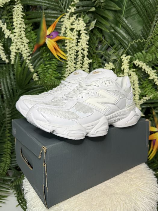 New Balance 9060 Triple White