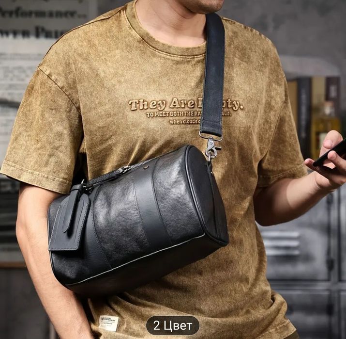 S.WORKER Мужская модная сумка-мессенджер .