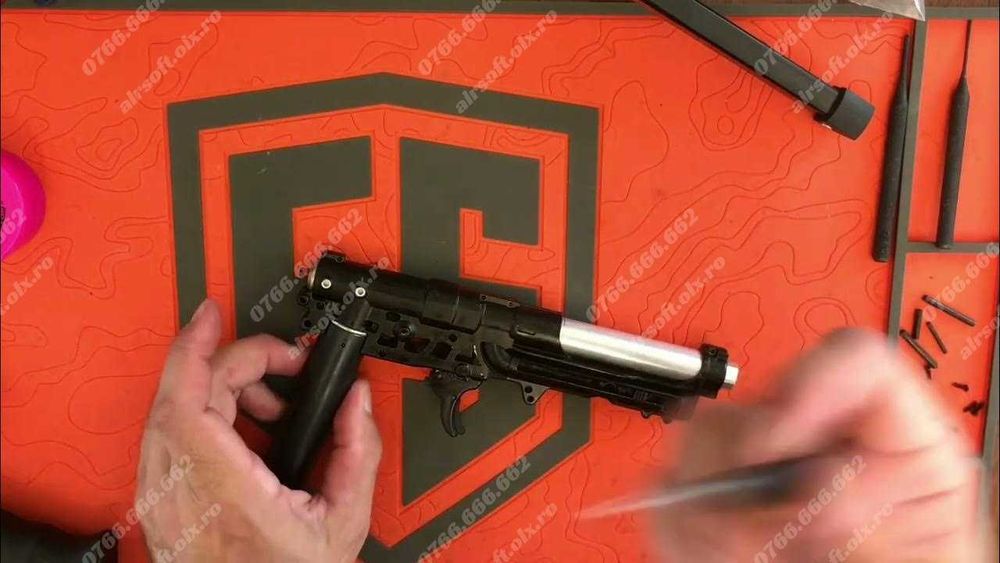 SUPER PISTOL (Cu Bile Cauciuc) ~ Glock ~ CO2 Ultra PUTERNIC Airsoft