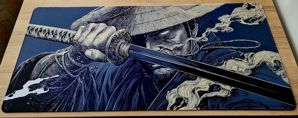 Deskmat Samurai Edition – Covoraș Gaming Premium 900×400 mm, Anti-Slip