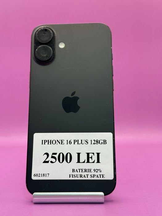 Iphone 16 plus 128gb•amanet matei crangasi•6021