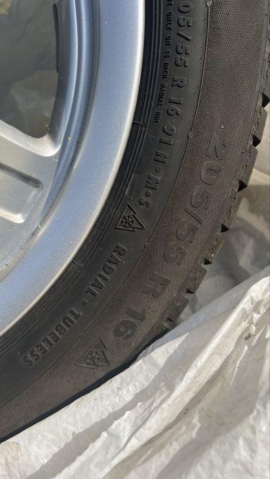 205/55/16 VW ,AUDI ,SKODA MBENZ, Aluminiu iarnă