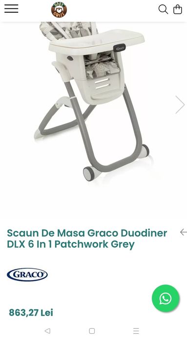 Scaun de masa Graco