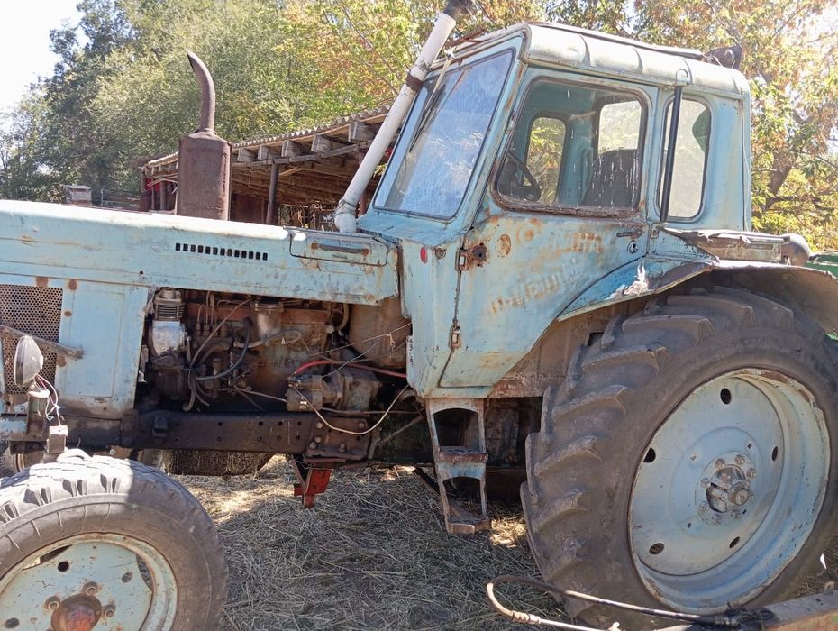 Трактор МТЗ 80, пресс,тырма,соқа,двухбруска косилка.