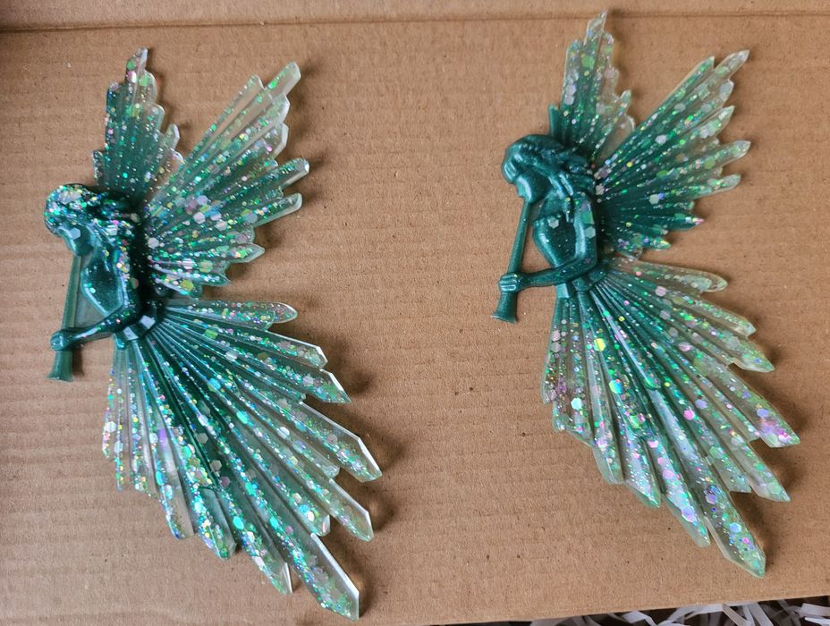 ПРОМОЦИЯ Коледни ръчно направени украшения от епоксидна смола