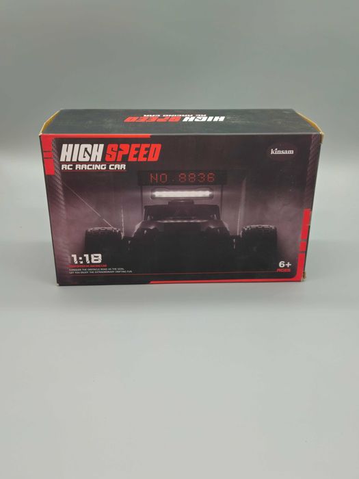 Нова! Радиоуправляема офроуд кола 1:18 с LED светлини и USB зареждане!