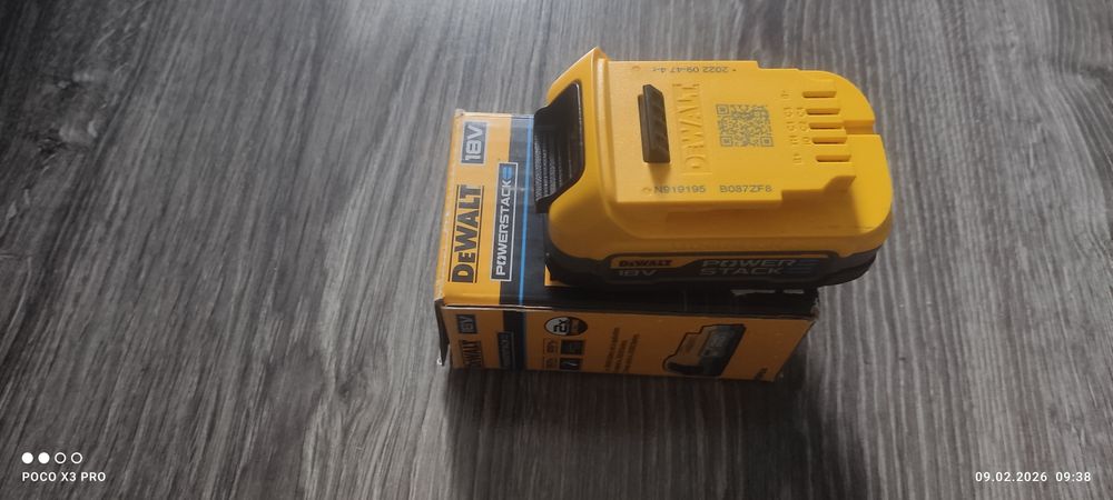 Аккумулятор Dewalt powerstack