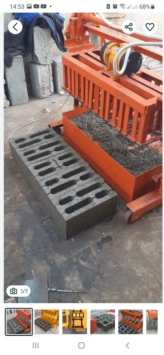 Shlakablok apparat  220w da ishlaydi.