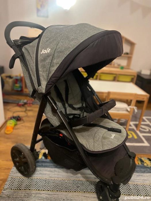 Carut pliabil cu suport ptr. transport copil mai mare