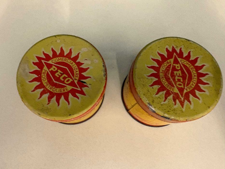 cutie pt vaselina autovehicul PECO Ucrarom 2 buc perioada comunista