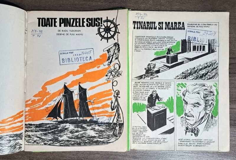Lot 2 benzi desenate romanesti de Puiu Manu