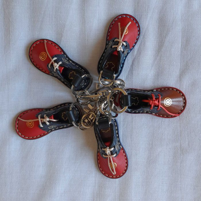 Ключодържател „Обувчица“ Кожен сувенир