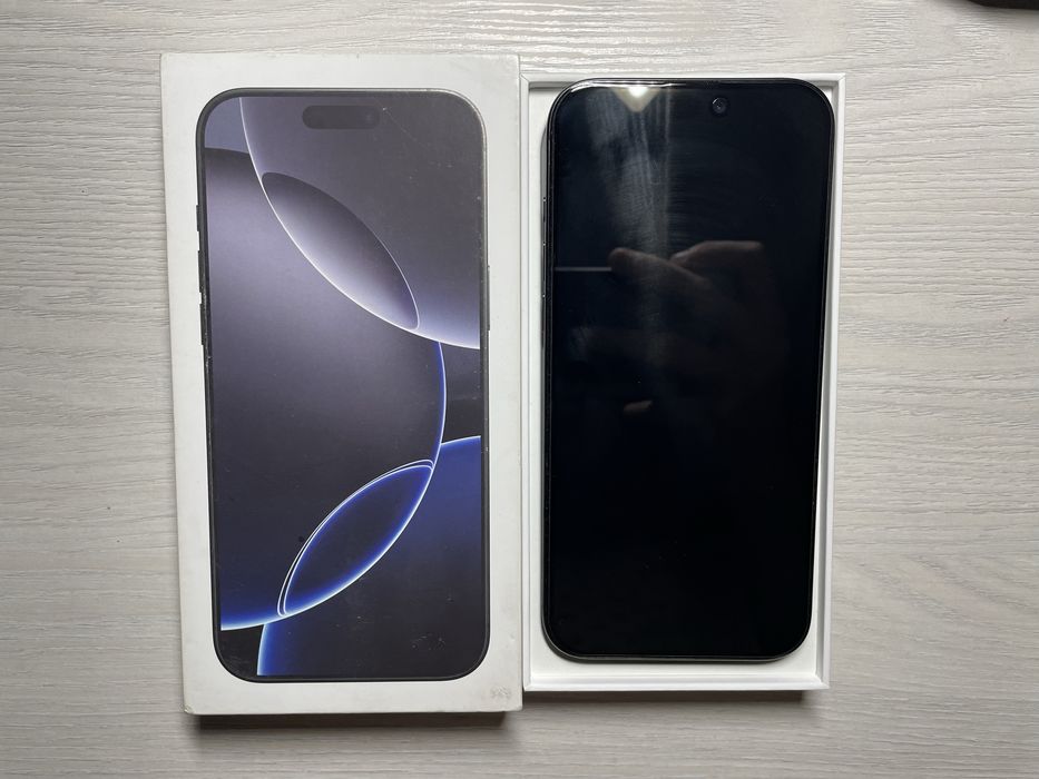 Айфон 16 про макс черный 256гб