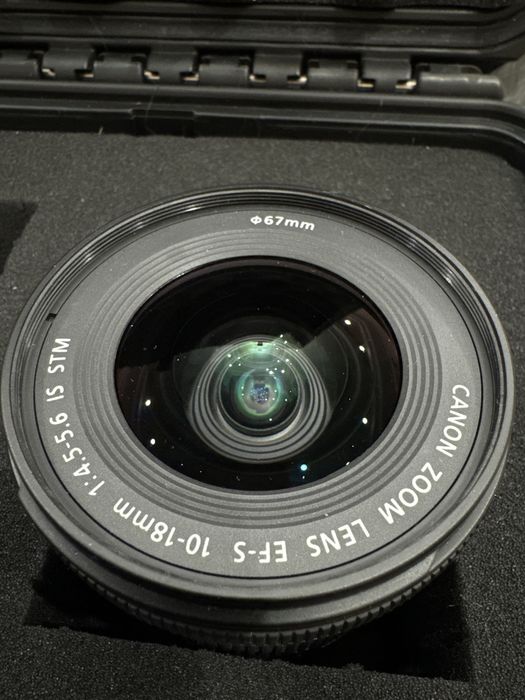 Canon efs 10-18mm объектив