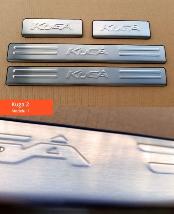 Ornamente / protectii INOX praguri - Ford Focus, Fiesta, C-Max, Kuga 2