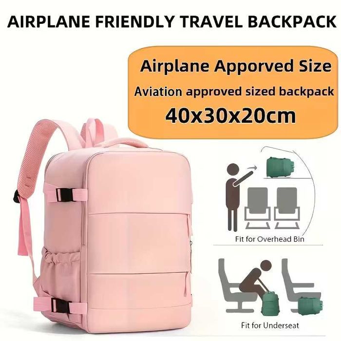 Раница за Ryanair 40x20x25 см - Безплатен Ръчен Багаж за Самолет