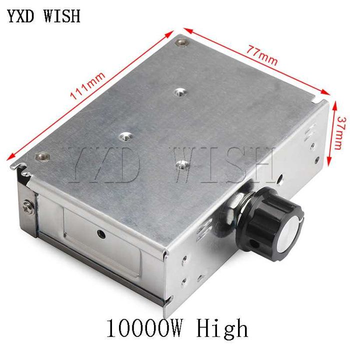 Регулатор на обороти, Фазов регулатор на мощност до 10KW на 220V