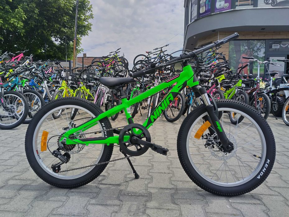 PASSATI Алуминиев велосипед 20" NINJA зелен