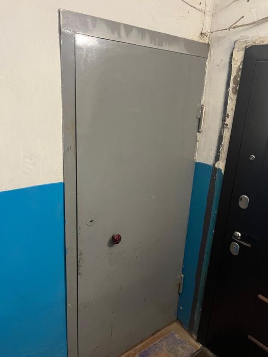 дверь , железная