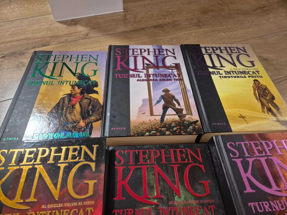 Turnul Întunecat – Stephen King – Set complet 7 volume – Ediția cartonată Nemira